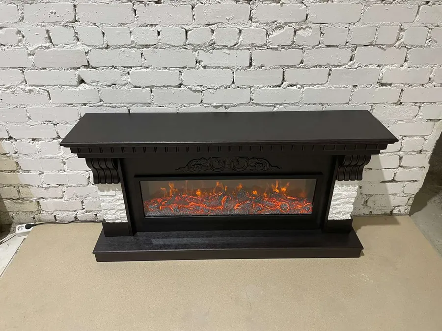 Линейный электрокамин Дублин 