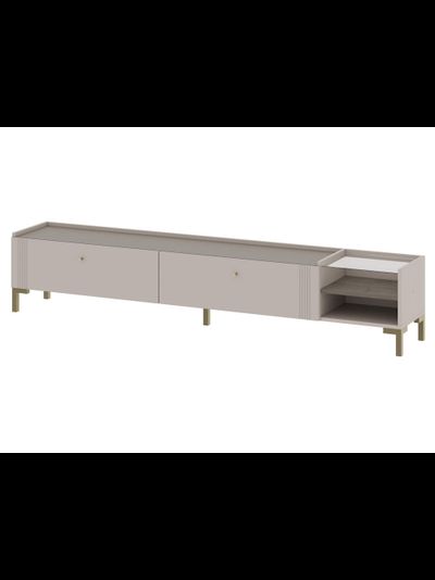 Одетта Тумба для телевидеоаппартатуры ТБ2 Дуб Эндгрей/Меланж