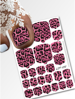 Мини пленки для педикюра LIT-051