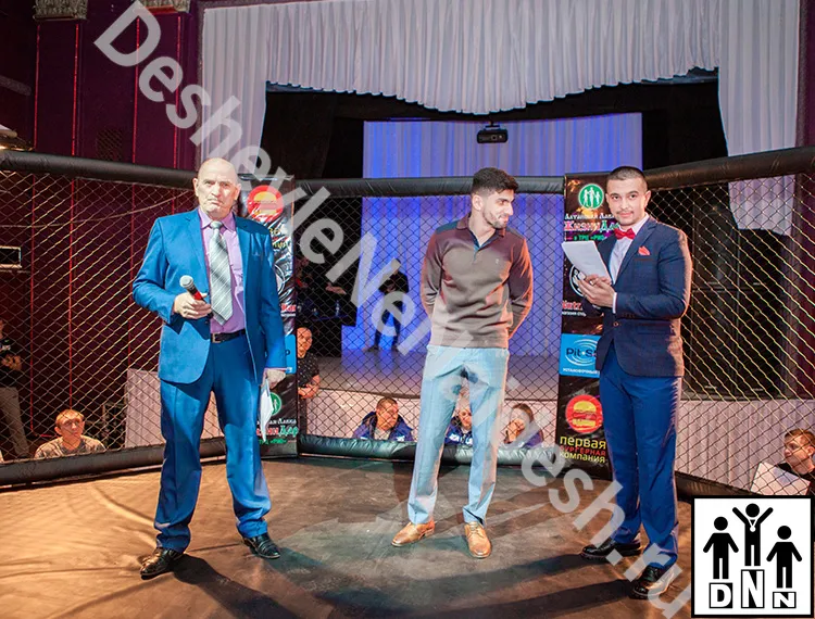 Октагон. турнир Grad-5. Бои без правил Восьмиугольник 19