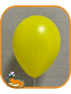 Шарики под потолок желтого цвета