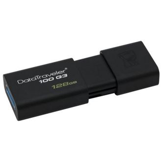 Флеш-память Kingston DataTraveler 100 G3, 128Gb, USB 3.0, DT100G3/128GB