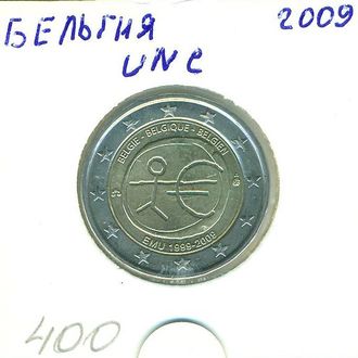 Бельгия 2 Евро 2009 года