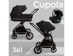 Коляска 3в1 Sweet Baby Cupola Moon Black