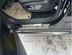 Защита штатного порога труба ПапаТюнинг для GAC GS8 2023-