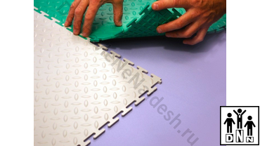 Модульная плитка ПВХ