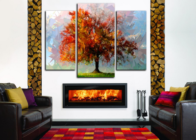 Модульная картина "Дерево многогранности"