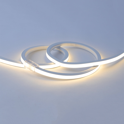 Неон фронтальный 220В, 15x14 мм, белый корпус