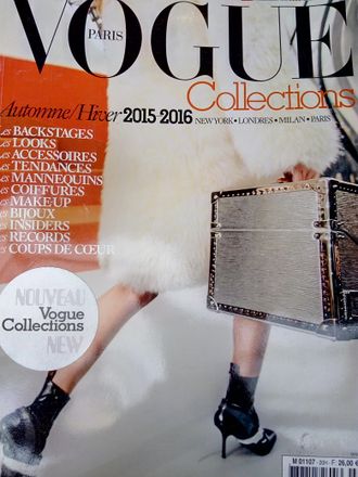 Журнал &quot;Вог Франция (Vogue Paris)&quot; Collections (Коллекции) осень-зима 2015-2016