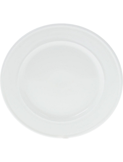 Тарелка обеденная,Wilmax белая фарфоровая 25,5 см WL-991008/991242