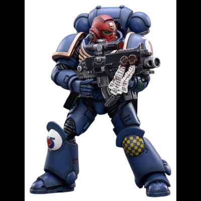 Ультрамарин сержант-интерцессор Кастор (Warhammer 40k) - КОЛЛЕКЦИОННАЯ ФИГУРКА 1/18 scale Sergeant Castor (JT2474) - JOYTOY