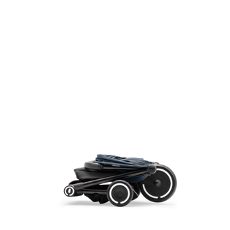 Трехколесный складной велосипед-коляска SmarTrike Traveler Midnight Blue