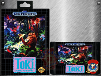 Toki, Игра для Сега (Sega Game) GEN