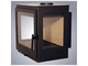 Дровяной камин PANADERO ONIX WALL Ecodesign стальной