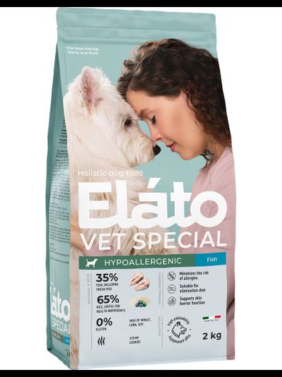 Elato (Элато) Vet Special гипоаллергенный корм для собак с рыбой 2 кг