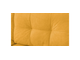 Диван Балио угловой Velvet Lux 83 желтый