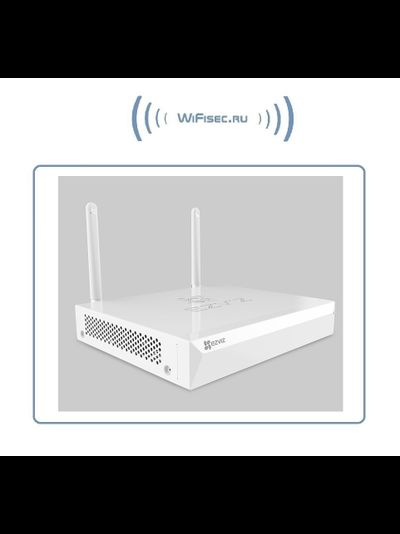 EZVIZ VAULT LIVE 8CH 8-ми канальный Wi-Fi регистратор с функцией Wi-Fi роутера (2,4Ггц) с отсеком для ЖД 3,5 (до 6 Тб)