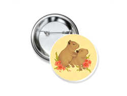 Значок закатной Капибара, Kapibara-san №8