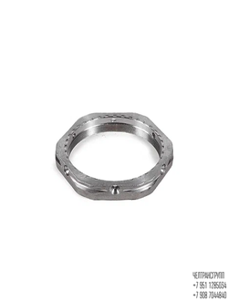 Гайка ступицы SAF M120x2 H=27\SW140 RS9042