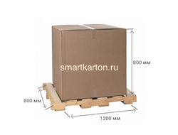 Картонная коробка П32 1200х800х800