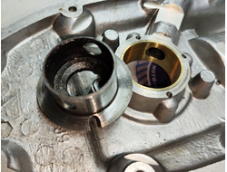 Установка бронзовой втулки сапуна Урал