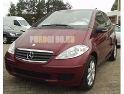 Защита радиатора Mercedec-Benz A-Klass II (W169) 2004-2007 chrome