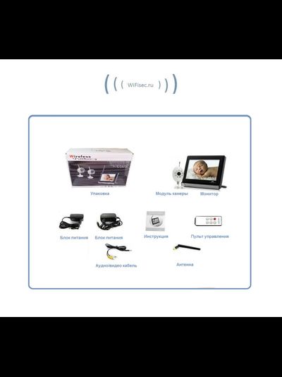 ✅Бюджетная Wi-Fi видеоняня DIY SS Монитор + 1 камера