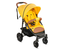 Коляска прогулочная Nuovita Corso Giallo, Nero/Желтый, Черный