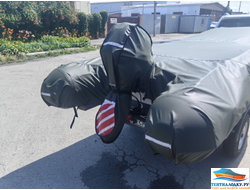 Рип-стоп Корея пропитка 5000 ед. цвет хаки-темная олива