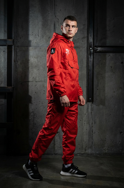 Ветрозащитный костюм BRAVEGARD UNIFIGHT красный