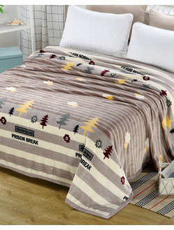 Плед TANGO "Lindo" фланель евро 200x220 3014-351