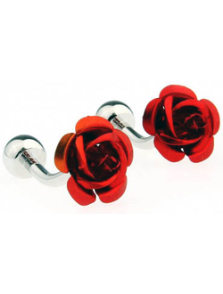 Запонки Роза "Rose"