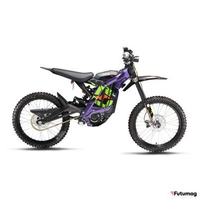Электромотоцикл WHITE SIBERIA SUR-RON X Light bee 6000W фиолетовый