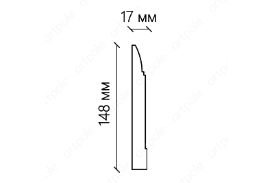 Плинтус S3PL4