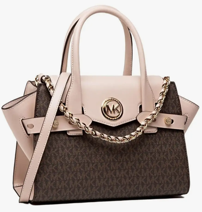 Сумка Michael Kors Carmen Light Pink Brown