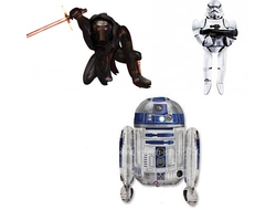 Ходячий звёздные войны 177/104 см (Кайло Рен, штурмовик, R2 D2)