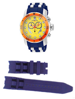 Ремешок для часов Invicta Pro Diver Синий