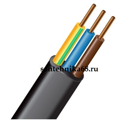Кабель ВВГнг(А)-LS-П 3 x 1,50 ГОСТ 100м