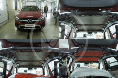 Шумоизоляция Mercedes-benz GLC / Мерседес-Бенц ГЛЦ