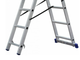 Лестница алюминиевая трёхсекционная 10 ступеней SMARTY/SN011-310
