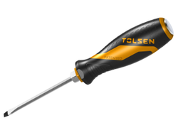 Отвертка шлицевая "GRIPro", Slotted 10,0 мм, 200 мм, силовая TOLSEN TT20119