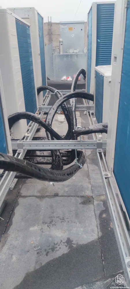 Монтаж VRV и ККБ системы 