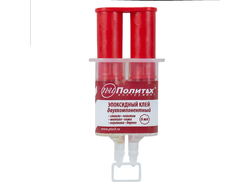 Эпоксидный клей двухкомпонентный, 6мл, Политех-инструмент