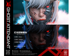 ПРЕДЗАКАЗ - Девушка-киборг (в красном) - Коллекционная фигурка 1/6 Ghost Attendant Red Remains (GS-002) - POPCOSTUME  ?ЦЕНА: 33900 РУБ.?