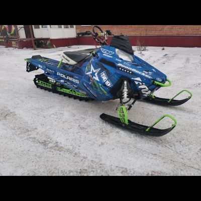 Наклейки на снегоход Polaris Axys Pro RMK 2016 2017 2018 2019 №1517