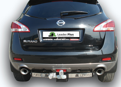 ТСУ для NISSAN MURANO (Z51) 2010-2015 (С НЕРЖАВЕЮЩЕЙ ПЛАСТИНОЙ)