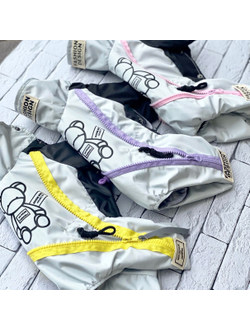 Limargy Дождевик для мальчиков с плюшевым подкладом "Bear"