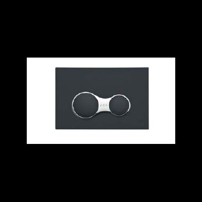 VitrA Панель смыва Sirius, цвет черный, для инсталляций, 740-0411