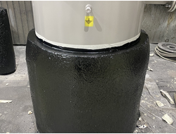 Теплоизоляция емкости, цистерны, резервуара, бака пенополиуретаном