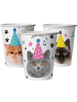 Шар 12"/30см "С Днем Рождения", Ассорти голубое, шелк, 4 ст.рис., 25 шт 280 руб